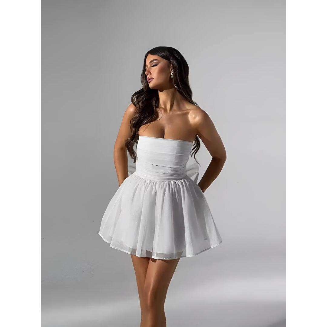 Elena - Glitter Feestjurk