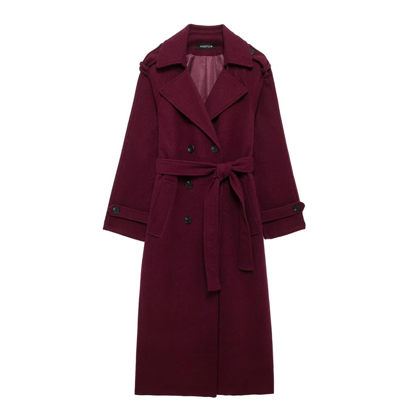 Hannah stijlvolle trenchcoat