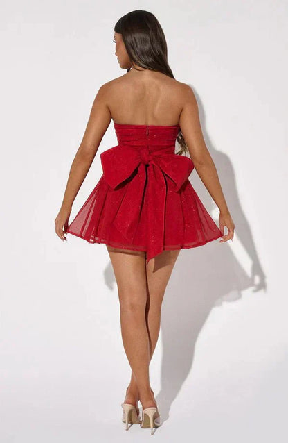 Elena - Glitter Feestjurk